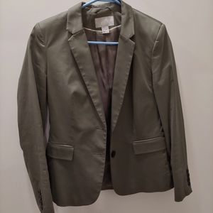 Olive green jacket size 8